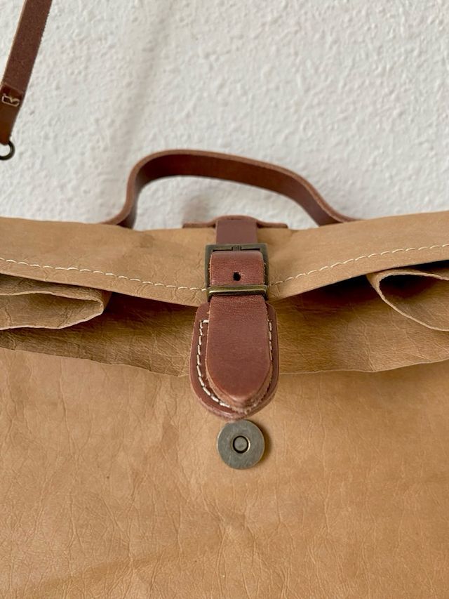 Bolso Uashmama de papel tratado