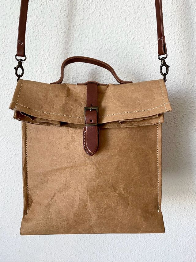 Bolso Uashmama de papel tratado
