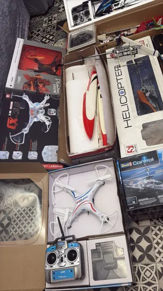 Helicóptero y Drones RC