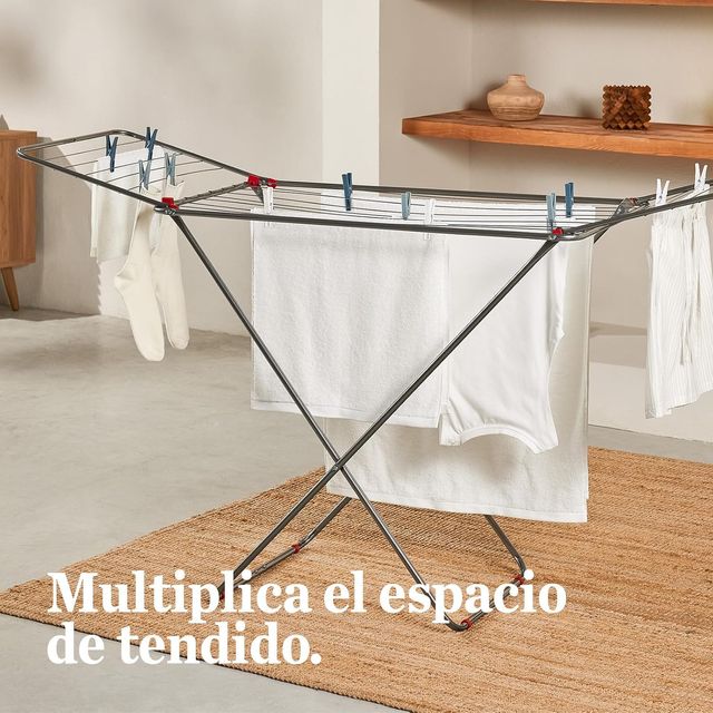 Tendedero Plegable Metálico 19m