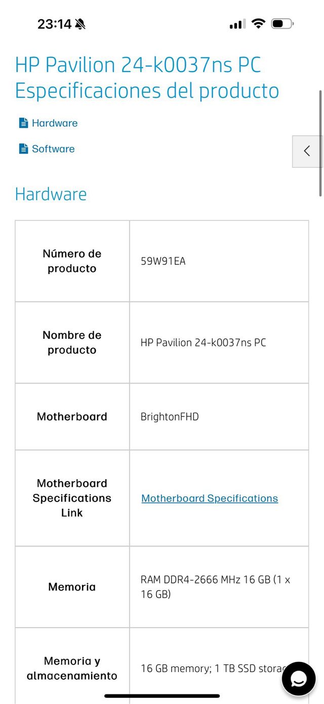 HP All-in-One Ordenador Blanco/Gris NUEVO.