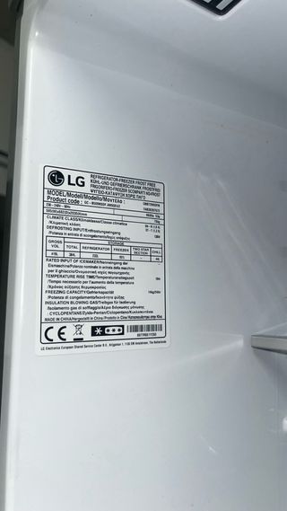 Frigorífico LG Despiece