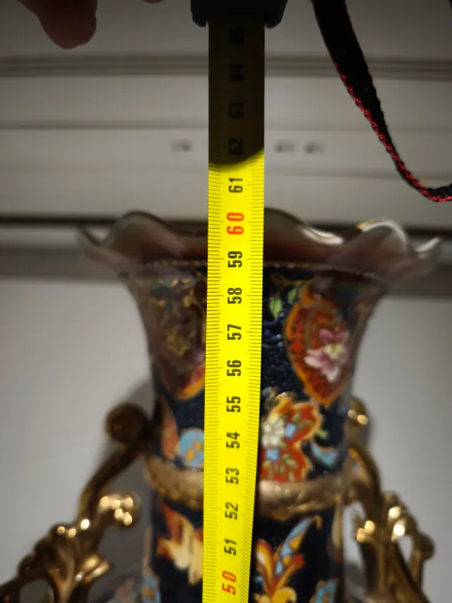 Jarrón Porcelana Estilo Satsuma en perfecto estado