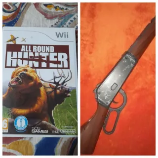 Rifle Nuevo IMITACIÓN y Juego Wii All Round Hunter