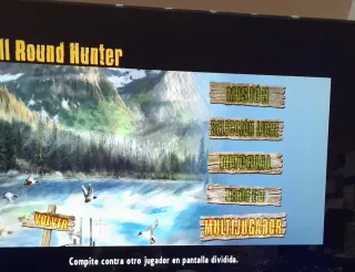 Rifle Nuevo IMITACIÓN y Juego Wii All Round Hunter