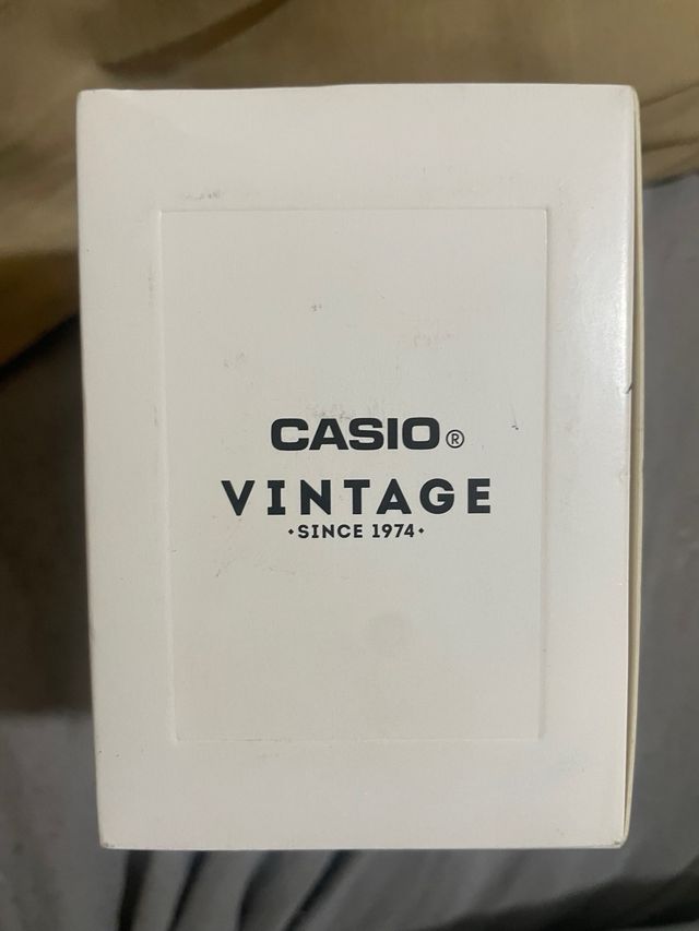 Reloj Casio Vintage Plateado