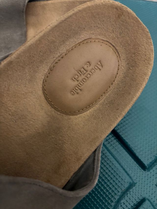 Zapatos Abercrombie & Fitch grises