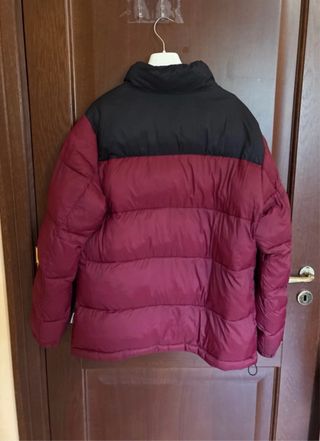 Giubbino Napapijri bicolore nero/rosso