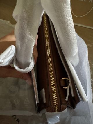 Borsa Michael Kors nuova marrone e cammello logata