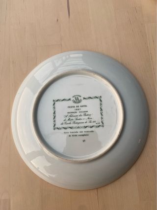 Pratos de Natal Vista Alegre