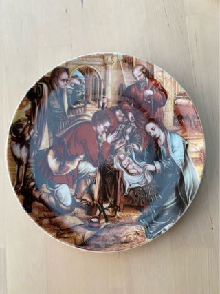 Pratos de Natal Vista Alegre