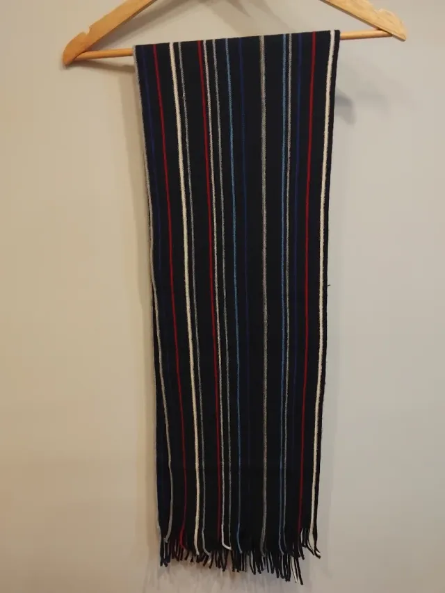 Bufanda de rayas hombre