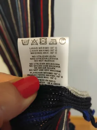 Bufanda de rayas hombre