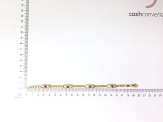 E455899-0 Pulsera Oro 18K Con Circonita