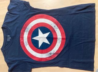 Pack 2 Camisetas Capitán América Marvel Talla M