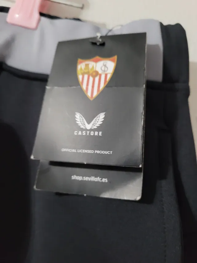 Pantalón Sevilla FC Castore Negro Gris