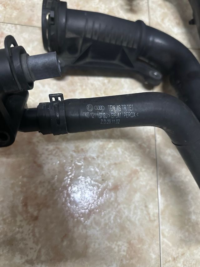 Tubos Agua y Aire Passat B6 motor BKP bkd
