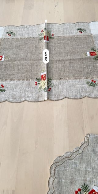 Conjunto pano tabuleiro e pano cesto pão