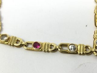 E456017-0 Pulsera Oro 18K Con Circonita