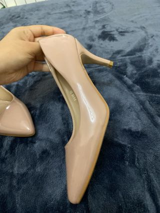 Zapatos de tacón Andarina nude talla 38