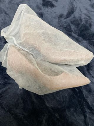 Zapatos de tacón Andarina nude talla 38