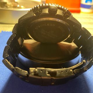 Reloj Cronógrafo verde y negro