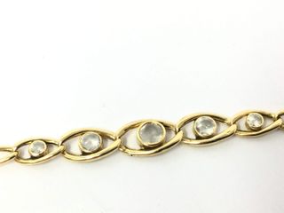 E455897-0 Pulsera Oro 18K Con Circonita