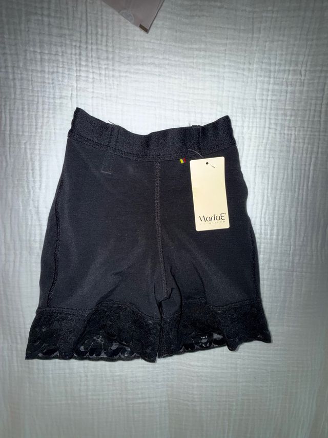 Faja MariaE Compresión Fuerte Negra shorts