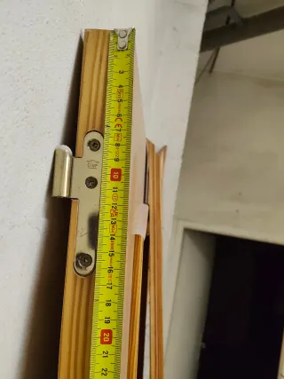 Puerta Roble Claro Maciza