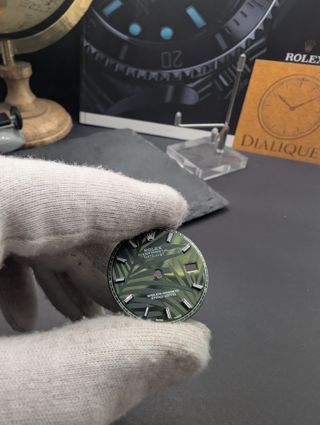 Esfera Rolex Datejust: inspiración tropical
