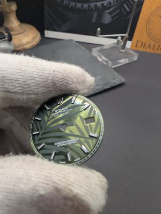 Esfera Rolex Datejust: inspiración tropical