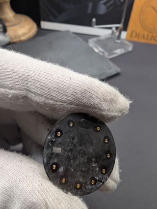 Esfera negra Rolex Datejust con diamantes