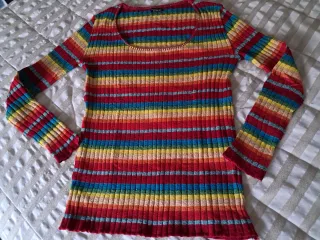 Camisola Kookaï colorida listrada