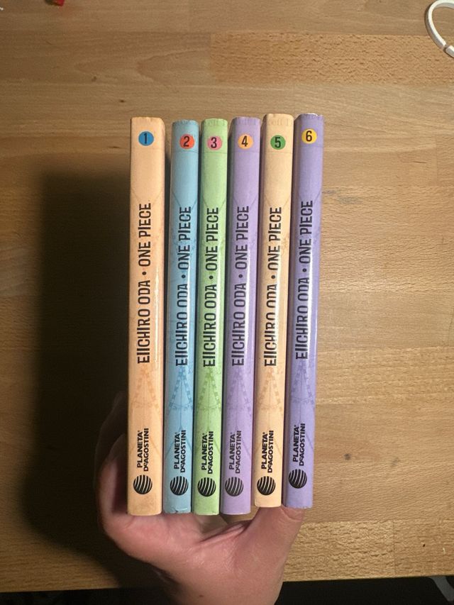 ONE PIECE - pack del 1 al 6 ¡UN TOMO SALE GRATIS!