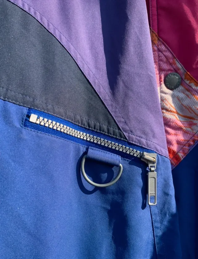 Abrigo vintage Sergio Tacchini multicolor