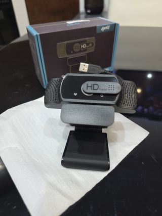 Webcam Genius HD 1080P Negra