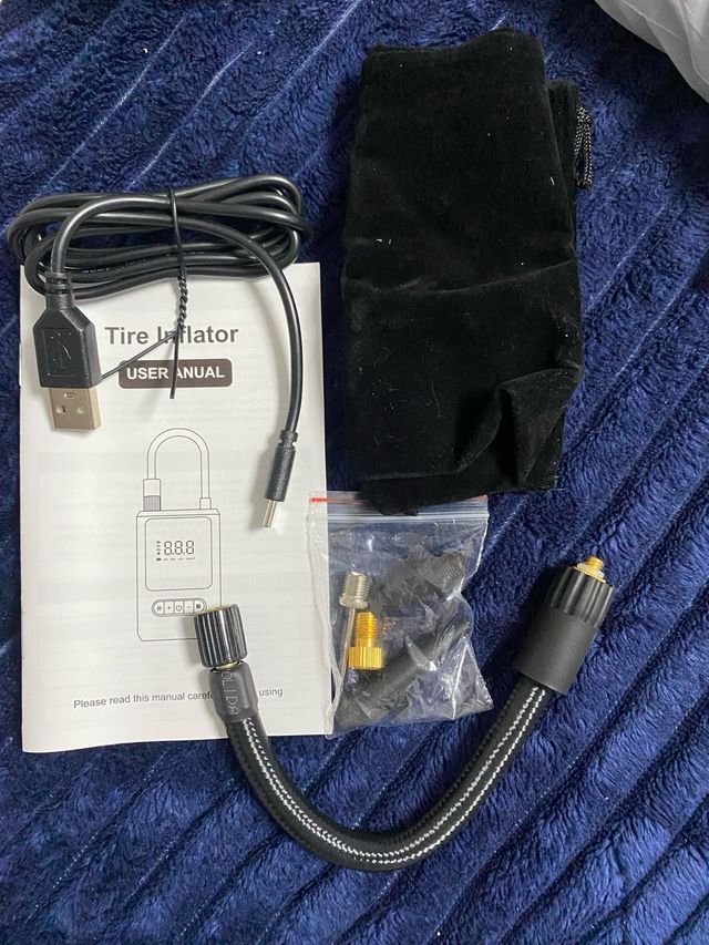 Bomba de aire inalámbrica para coche