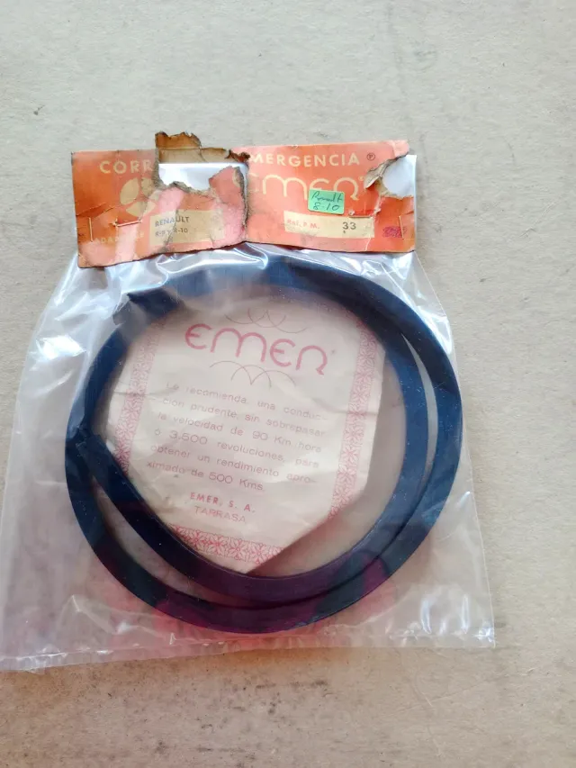 Correa de emergencia RENAULT 8-10