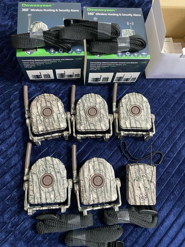 Dowesyeen Detector Movimiento Caza Alarma