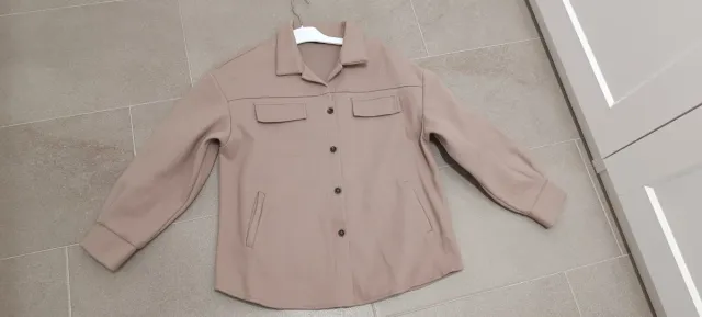 Sobrecamisa SHEIN rosa empolvado Talla M ( 56cm)