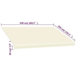 TOLDO DE REPUESTO 4,30 x 2,95 cm