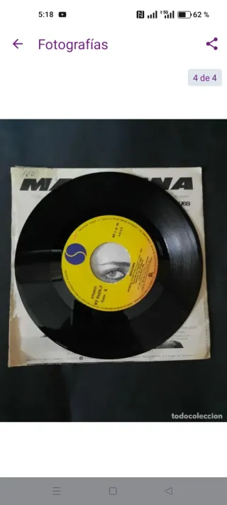 Madonna Ardiendo Vinilo ESCUCHO OFERTAS