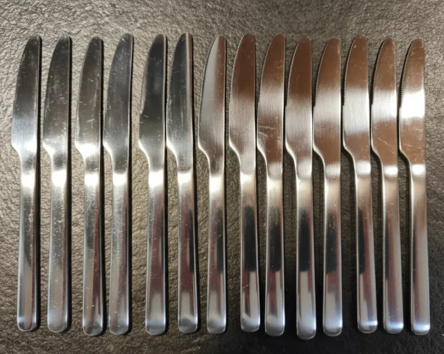 18 CUCHILLOS IKEA 365+ CUBERTERIA CUBIERTOS ACERO