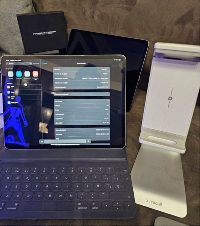 Apple iPad Pro 12.9” CELL Teclado + Apple Pencil