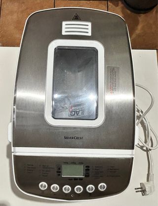 Panificadora Silvercrest Lidl.
en perfecto estado.