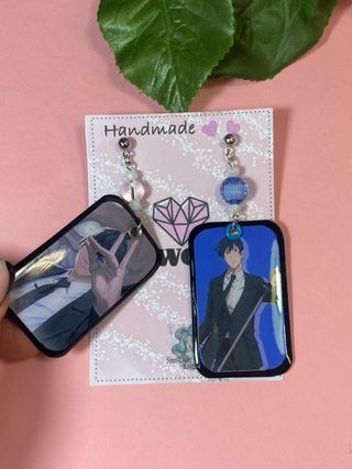 Orecchini Chainsaw Man Resina Handmade