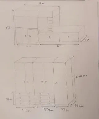 Dormitorio infantil completo