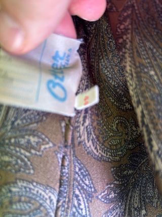 Abrigo de piel marrón