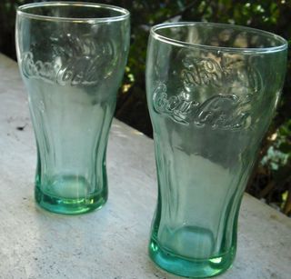 2 Bicchieri Coca Cola Vintage Anni '80