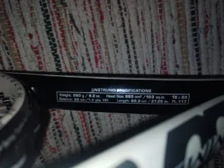 Raqueta Wilson con funda